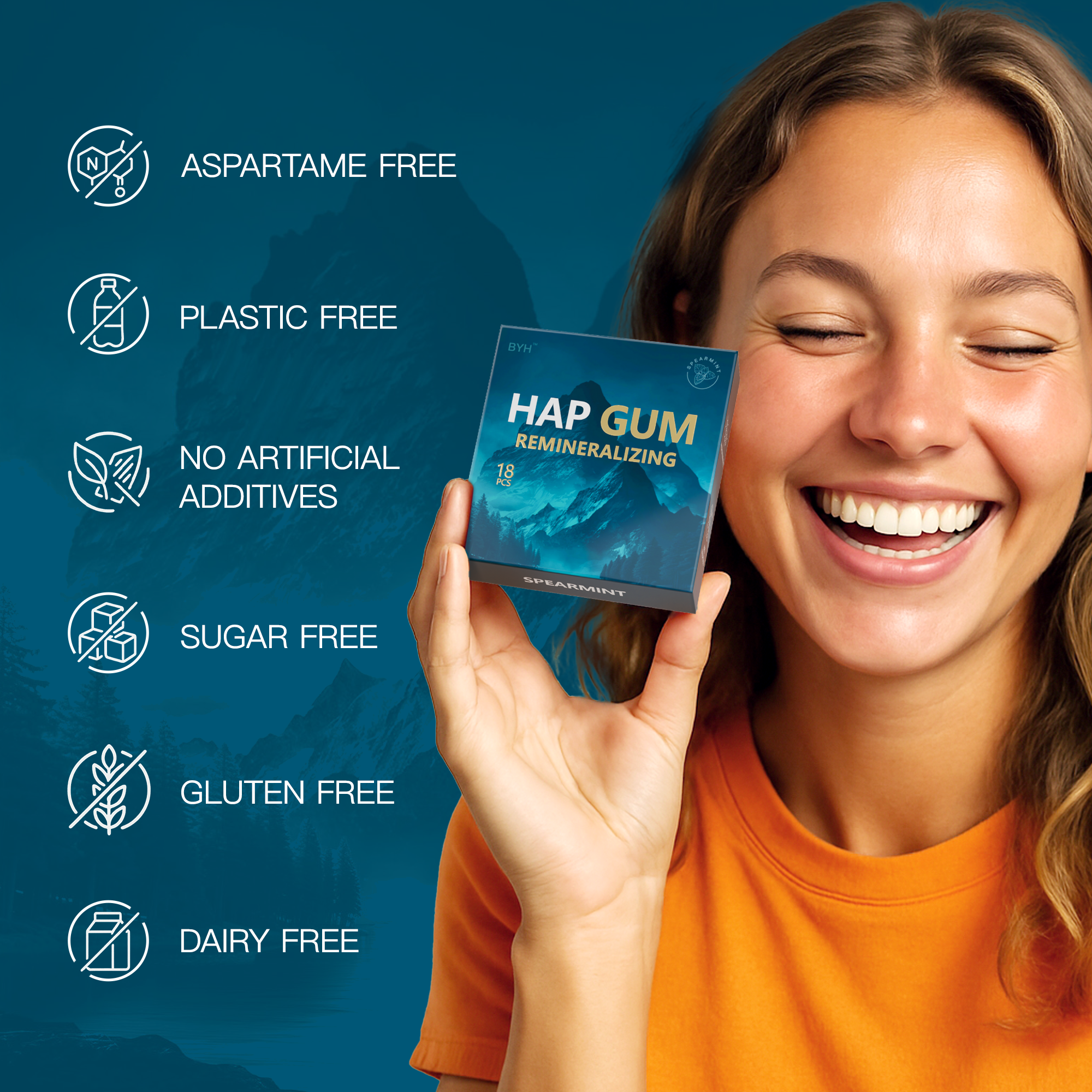 BYH® - Remineralizing Chewing Gum