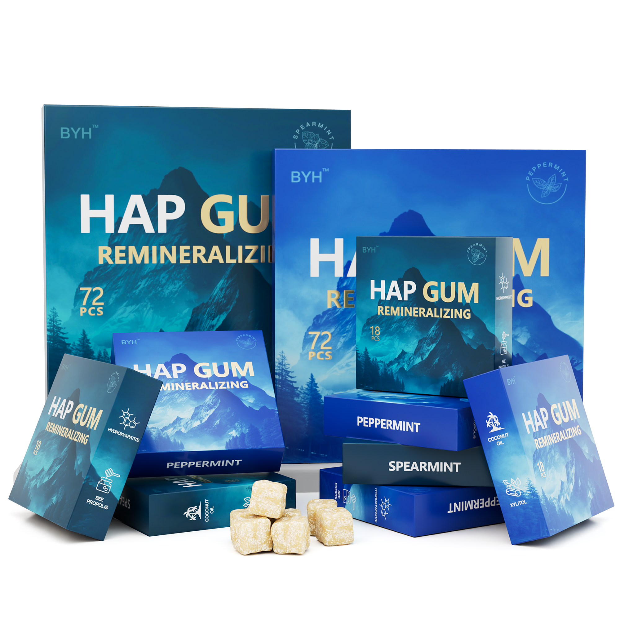 BYH® - Remineralizing Chewing Gum