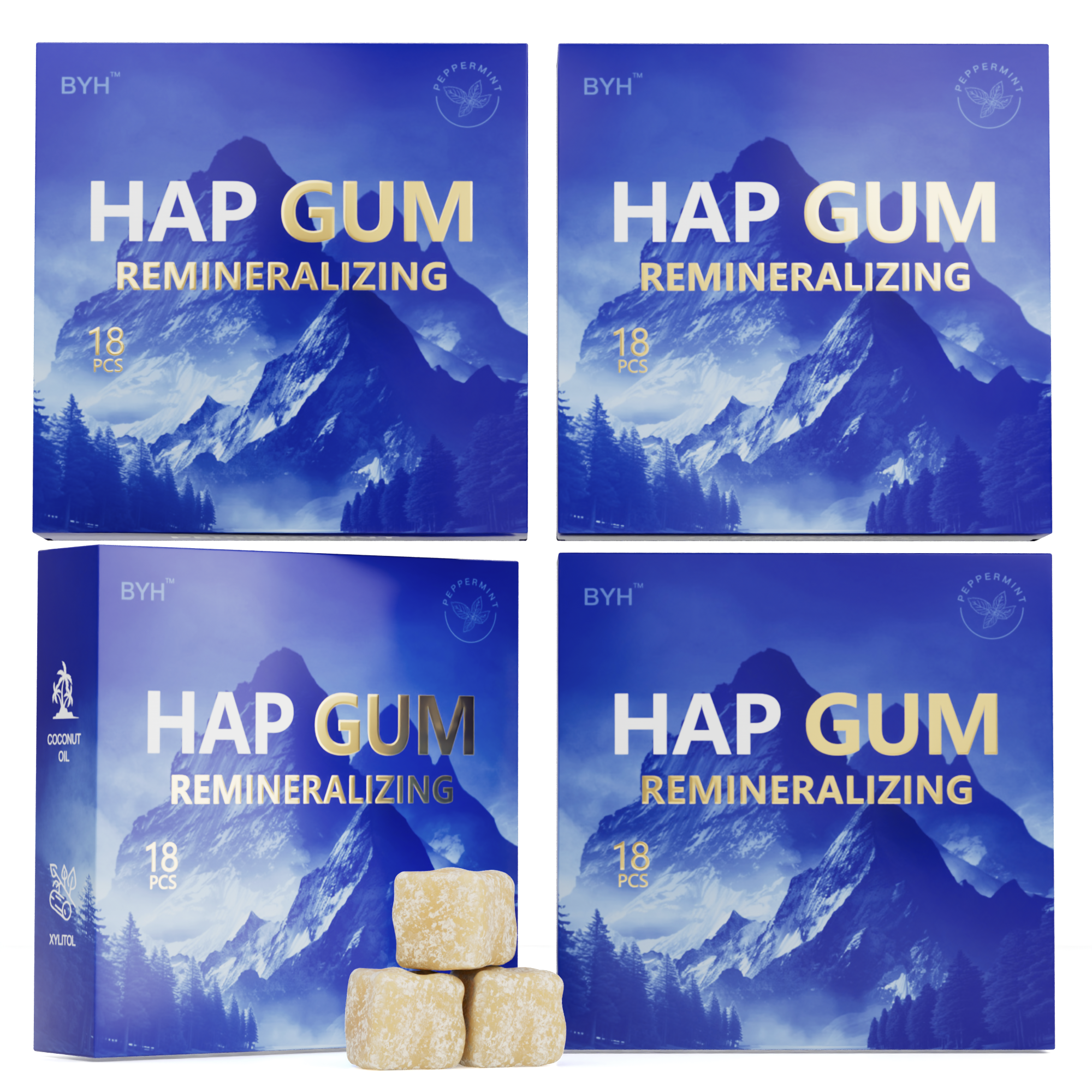BYH® - Remineralizing Chewing Gum